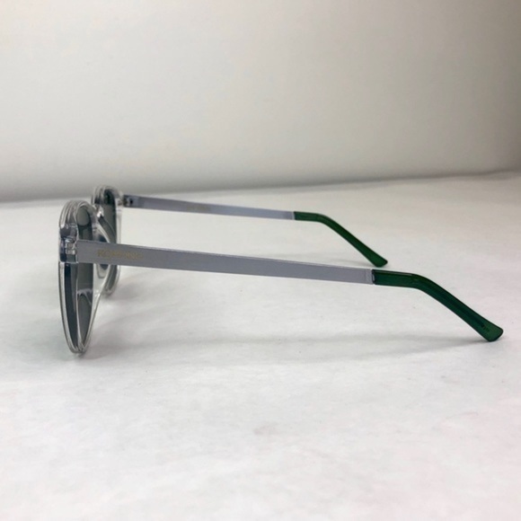 KOMONO Urkel Clear/Silver Sunglasses (NEW) 🕶 - Picture 5 of 12